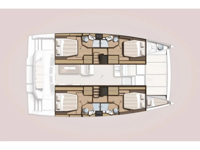 Uthyrning Katamaran  Bali med en båtlicens 