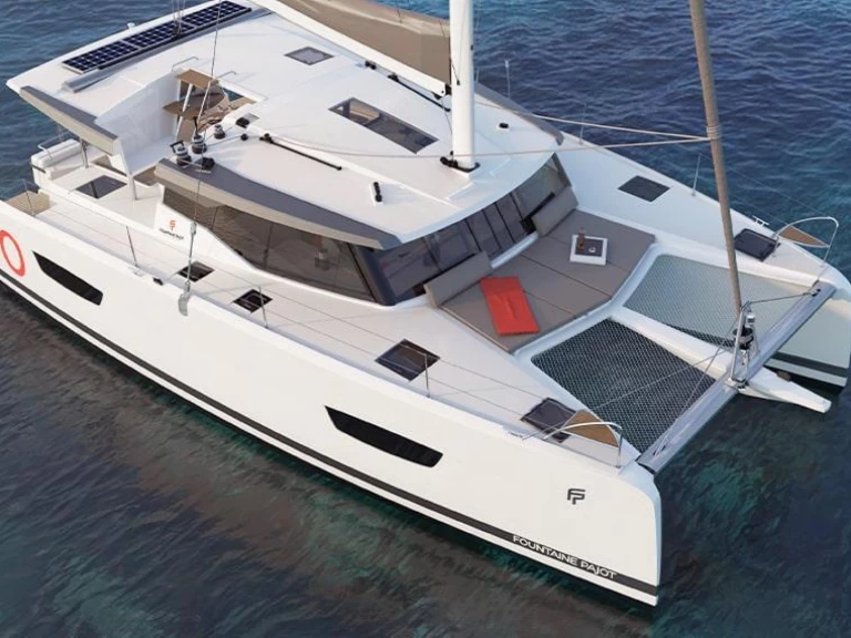 Uthyrning Katamaran  Fountaine Pajot med en båtlicens 