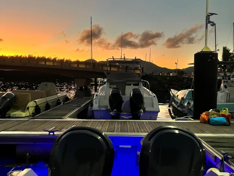 Yacht charter Mahé billig Scarab 302 Sport