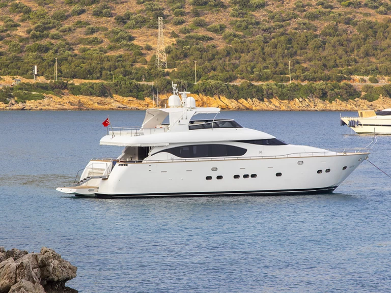 Lyx yacht för uthyrning Bodrum till det bästa priset 