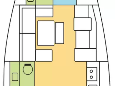 Hyra Segelbåt  med eller utan skeppare Dufour Bas du Fort 