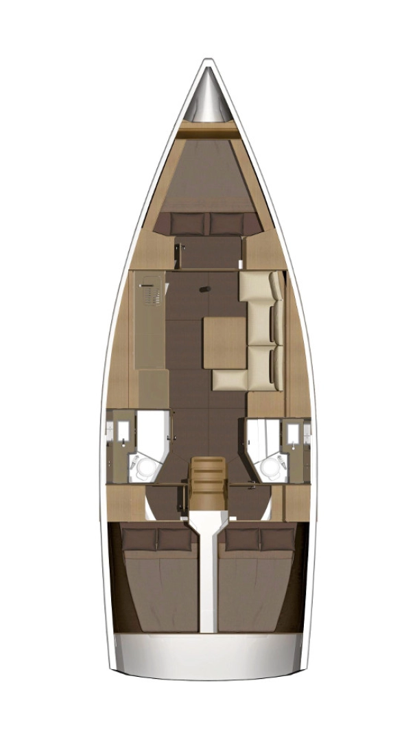 Yacht charter Alimos billig Dufour 382 Grand Large