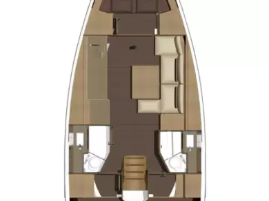 Yacht charter Alimos billig Dufour 382 Grand Large