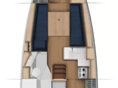 Yacht charter Lavrio billig Sun Odyssey 350