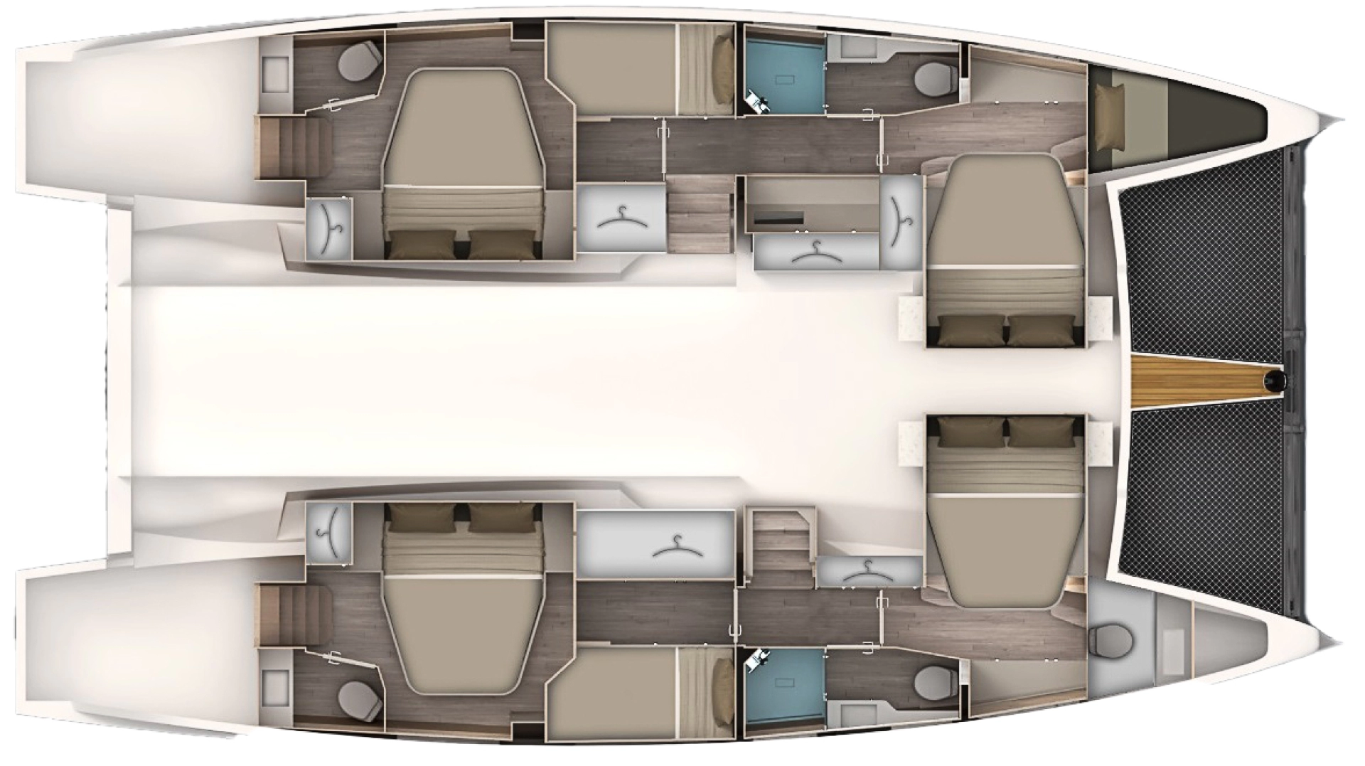 Aventura Aventura 45 charter bareboat eller skeppad i Fethiye