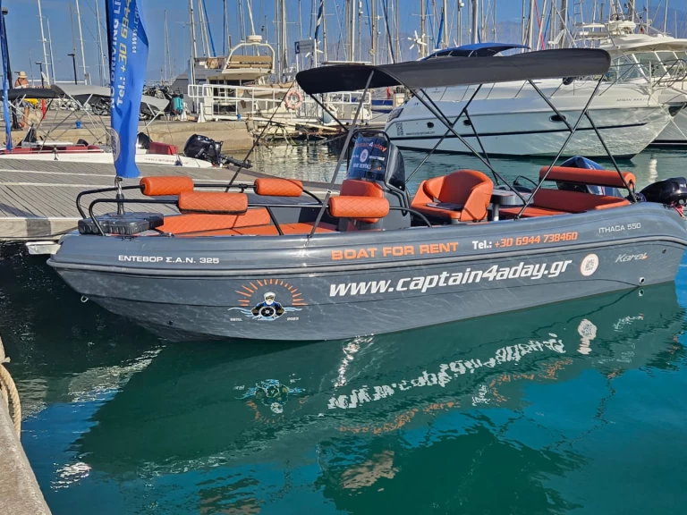 Karel Ithaca 550 charter bareboat eller skeppad i Agios Nikolaos