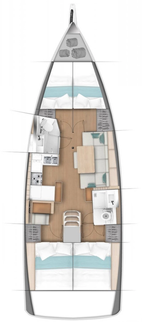 Uthyrning Alimos - Jeanneau Sun Odyssey 440 av Samboat 