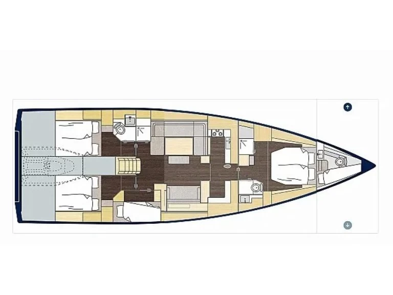 Uthyrning Segelbåt  i Nea Peramos - Bavaria Bavaria C57