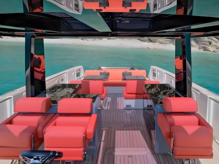 Fjord Fjord 48 Open charter bareboat eller skeppad i Ibiza Town