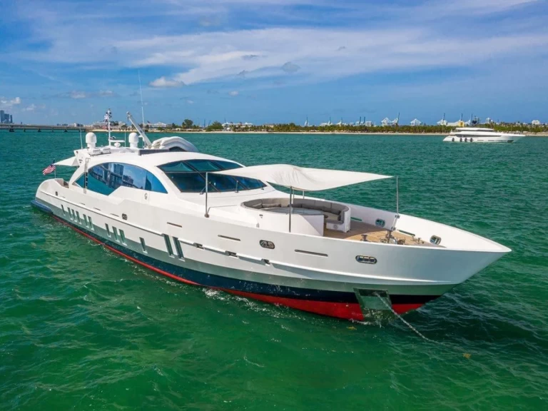 Yacht charter Miami Beach billig 120