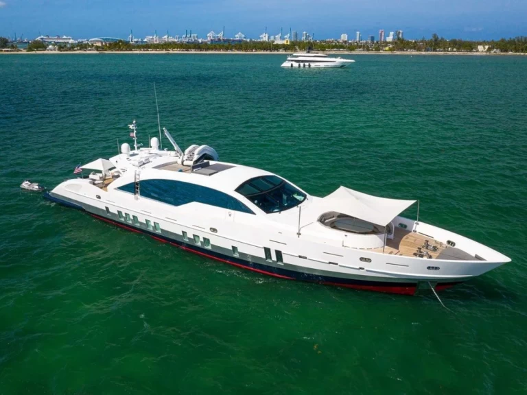 Yacht charter Miami Beach billig 120