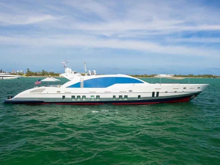 Uthyrning Lyx yacht i Miami Beach - Tecnomar 120