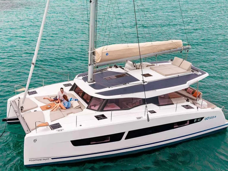 Yacht charter Biograd Na Moru billig Fountaine Pajot FP 41 Quatuor 4