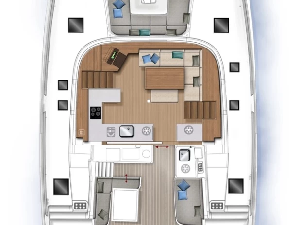 Uthyrning Katamaran  Lagoon med en båtlicens 