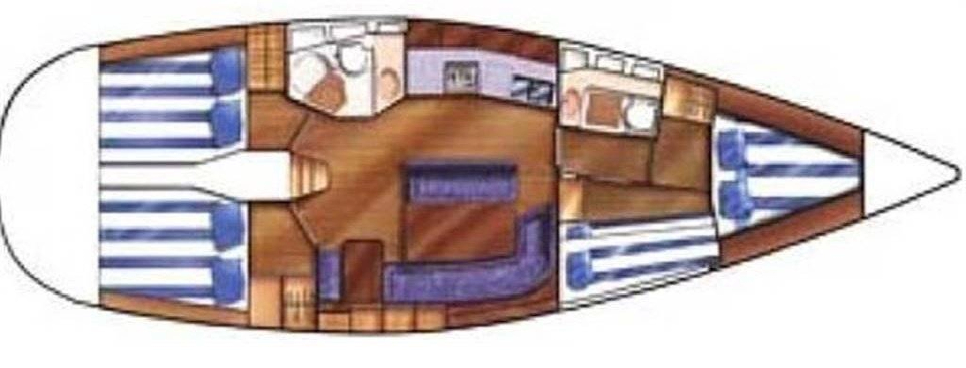 Uthyrning Segelbåt  i Marina Ibiza - Dufour Dufour 43 Classic