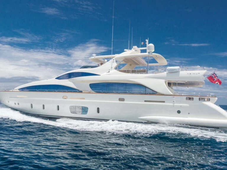 Hyra Lyx yacht med eller utan skeppare Azimut Miami Beach 