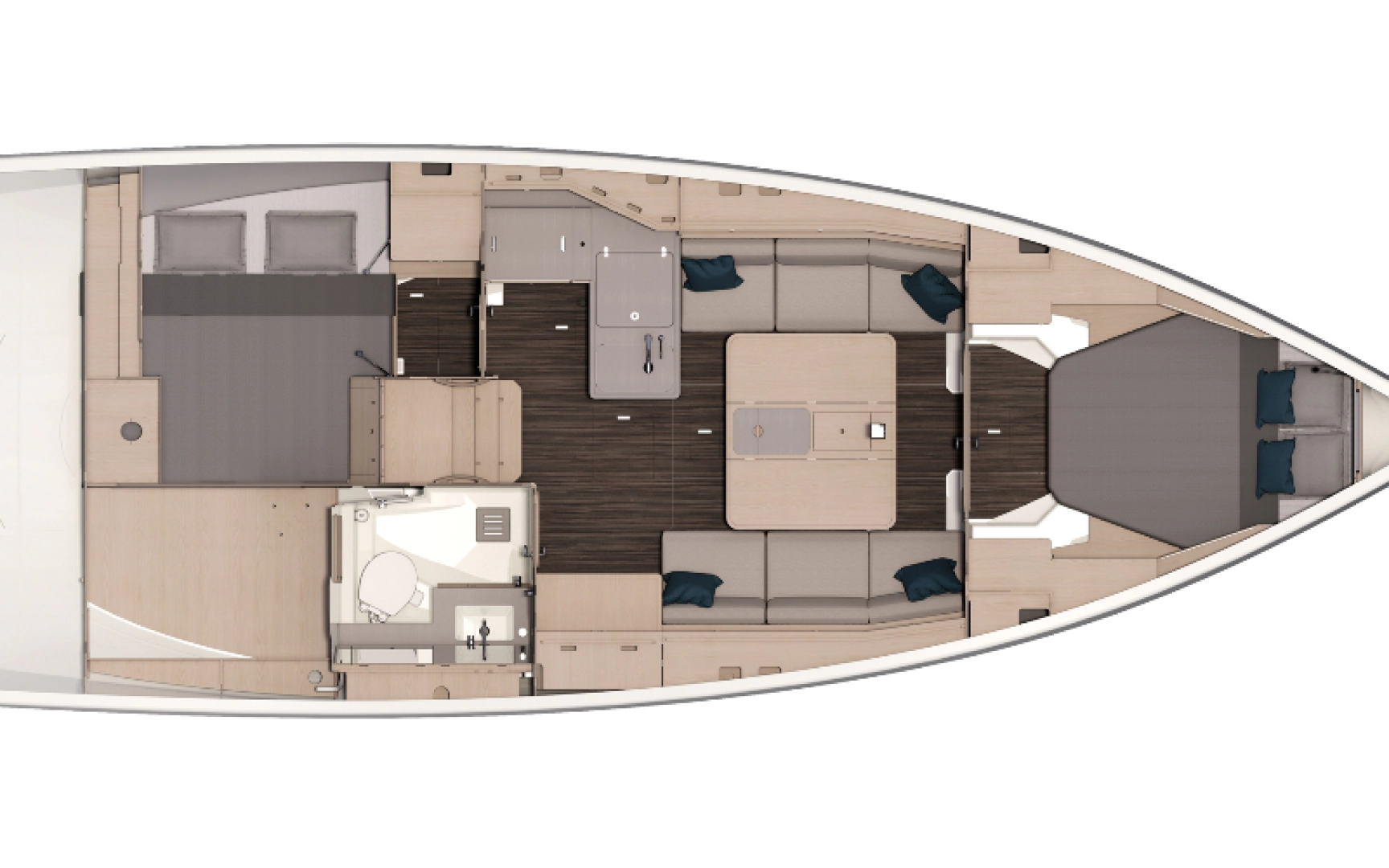 Uthyrning Segelbåt  i Arzon - 74 DUFOUR 37