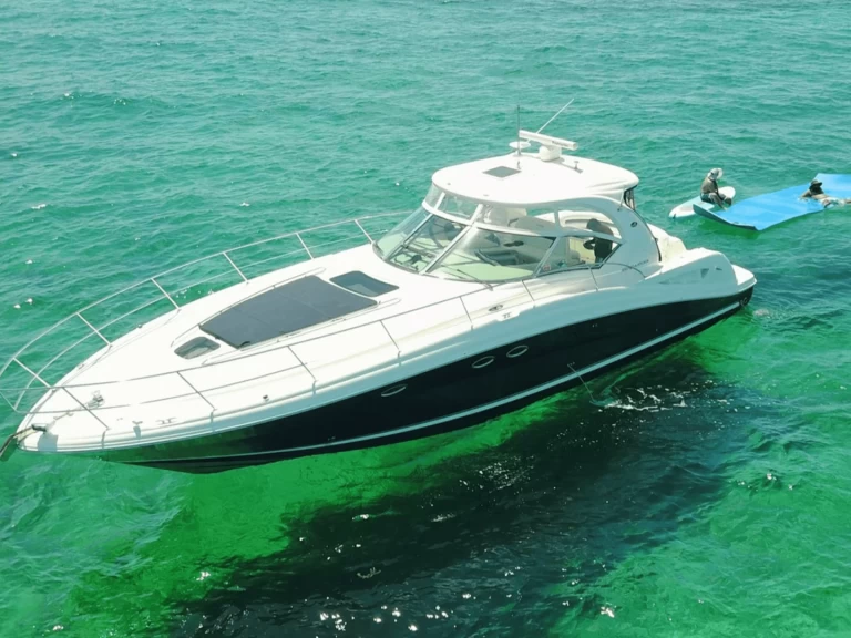 Sea Ray 42 charter bareboat eller skeppad i Miami Beach