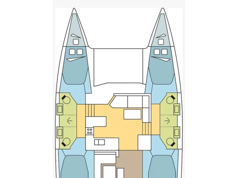 Hyr en Fountaine Pajot Astrea 42 Lefkáda 