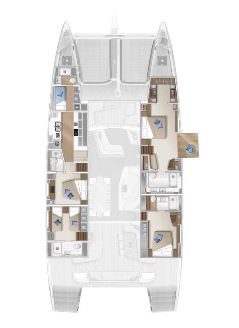 Katamaran  för uthyrning Bas du Fort till det bästa priset 