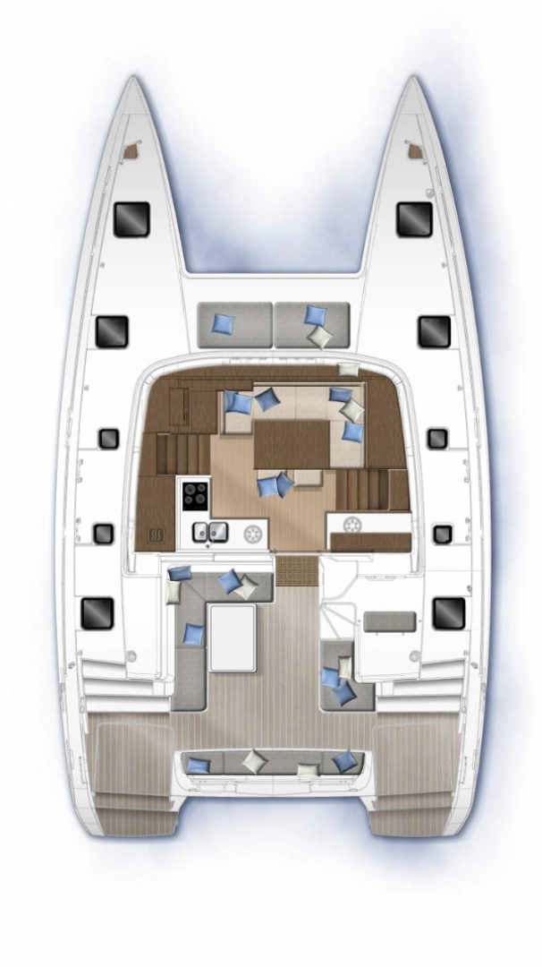 Yacht charter Bas du Fort billig Lagoon 40
