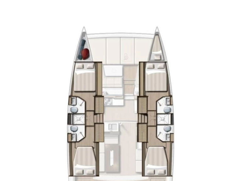 Yacht charter Cogolin billig Bali 4.2