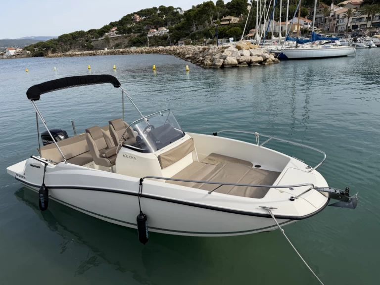 Uthyrning La Madrague - Quicksilver Activ 605 Open av Samboat 