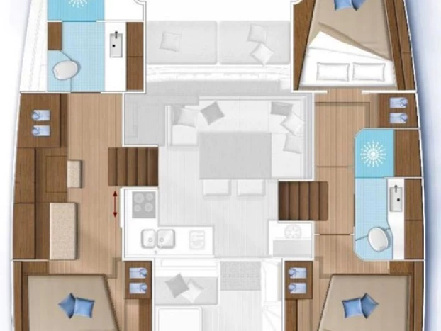 Lagoon Lagoon 40 charter bareboat eller skeppad i Šibenik 