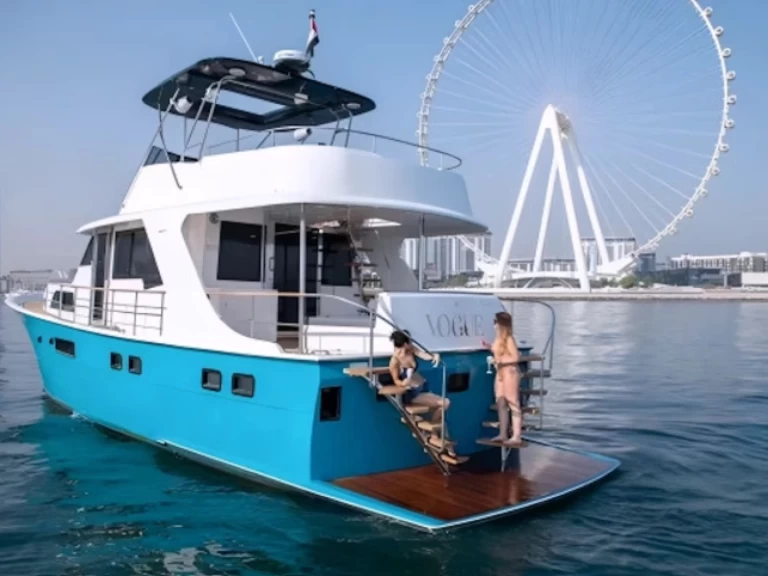 Lyx yacht för uthyrning Dubai Marina till det bästa priset 