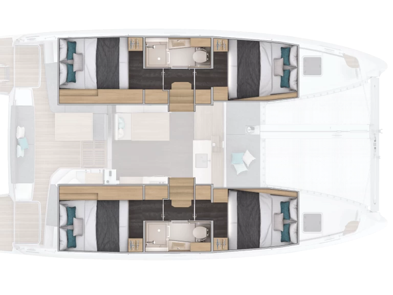 Uthyrning Kaštela - Lagoon Lagoon 38 av Samboat 