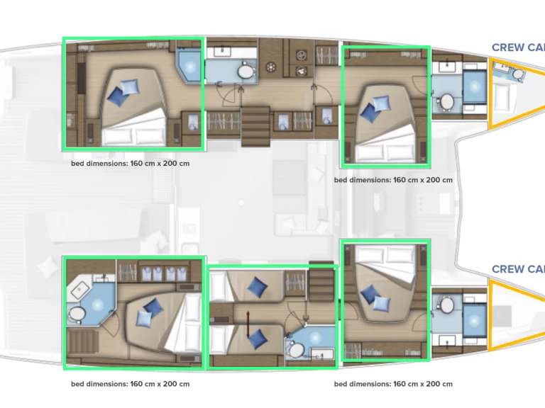 Uthyrning Katamaran  Lagoon med en båtlicens 