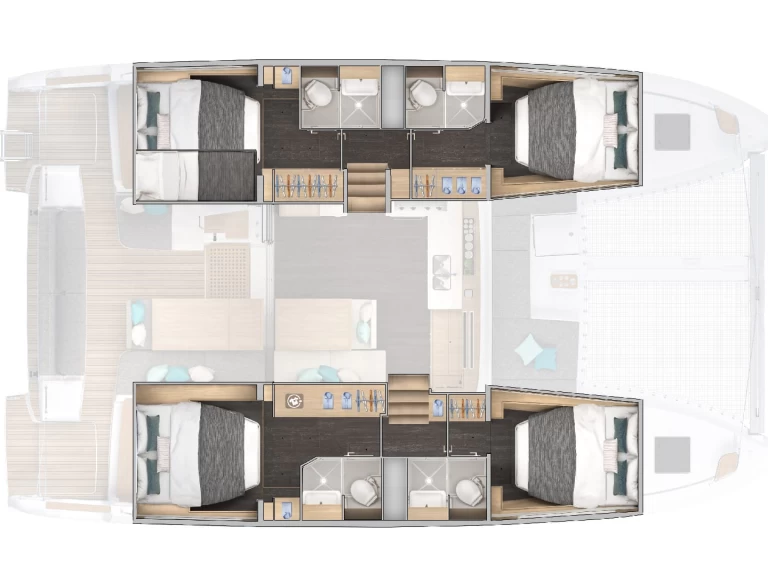 Hyr en Lagoon Lagoon 43 Trapani 