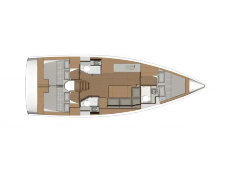 Yacht charter Sývota billig Dufour 390 Grand Large