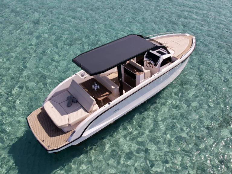 Yacht charter Marina Ibiza billig Archipelago 32