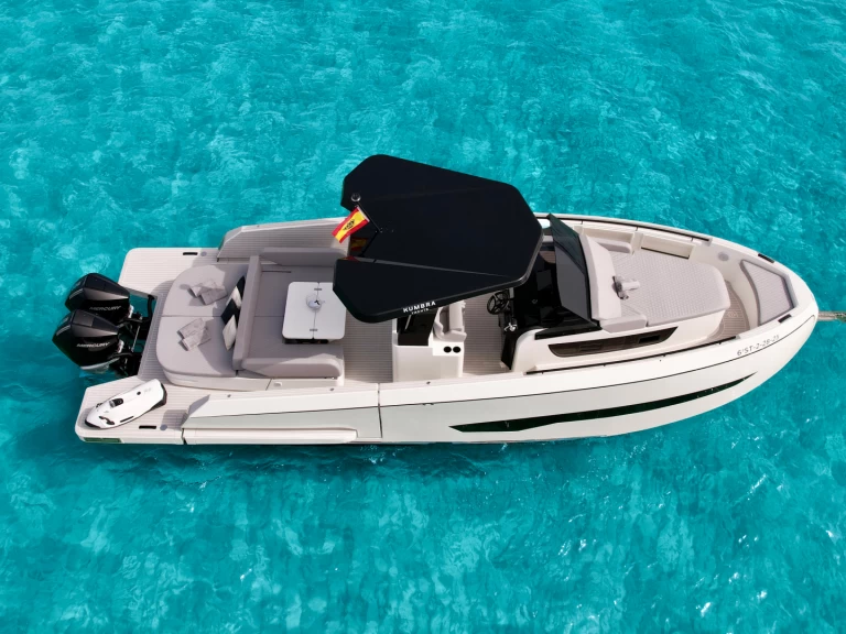 Hyra Motorbåt  med eller utan skeppare Kumbra Yachts Marina Ibiza 
