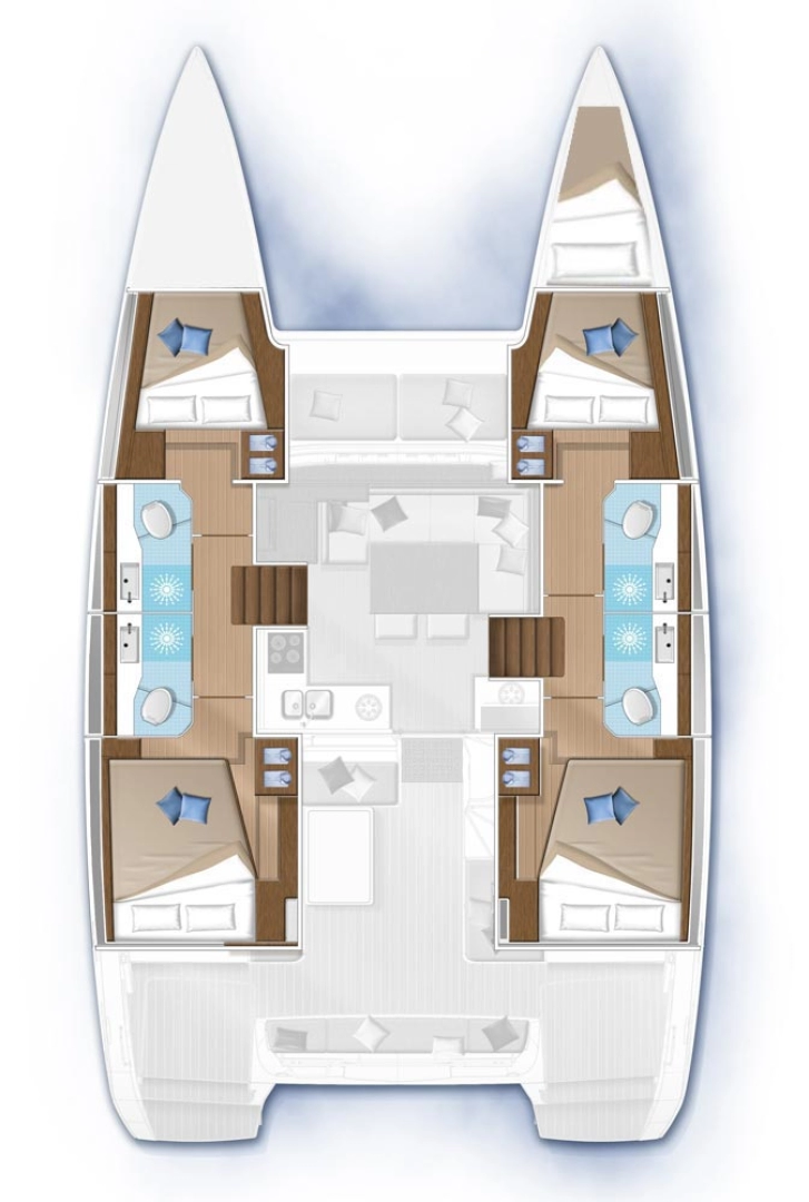 Båtuthyrning Lagoon Lagoon 40 i Castellammare di Stabia på Samboat 