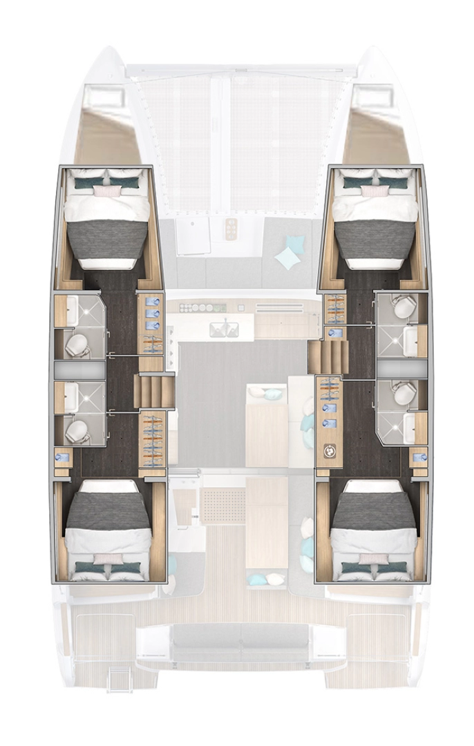 Båtuthyrning Lagoon Lagoon 43 i Šibenik  på Samboat 