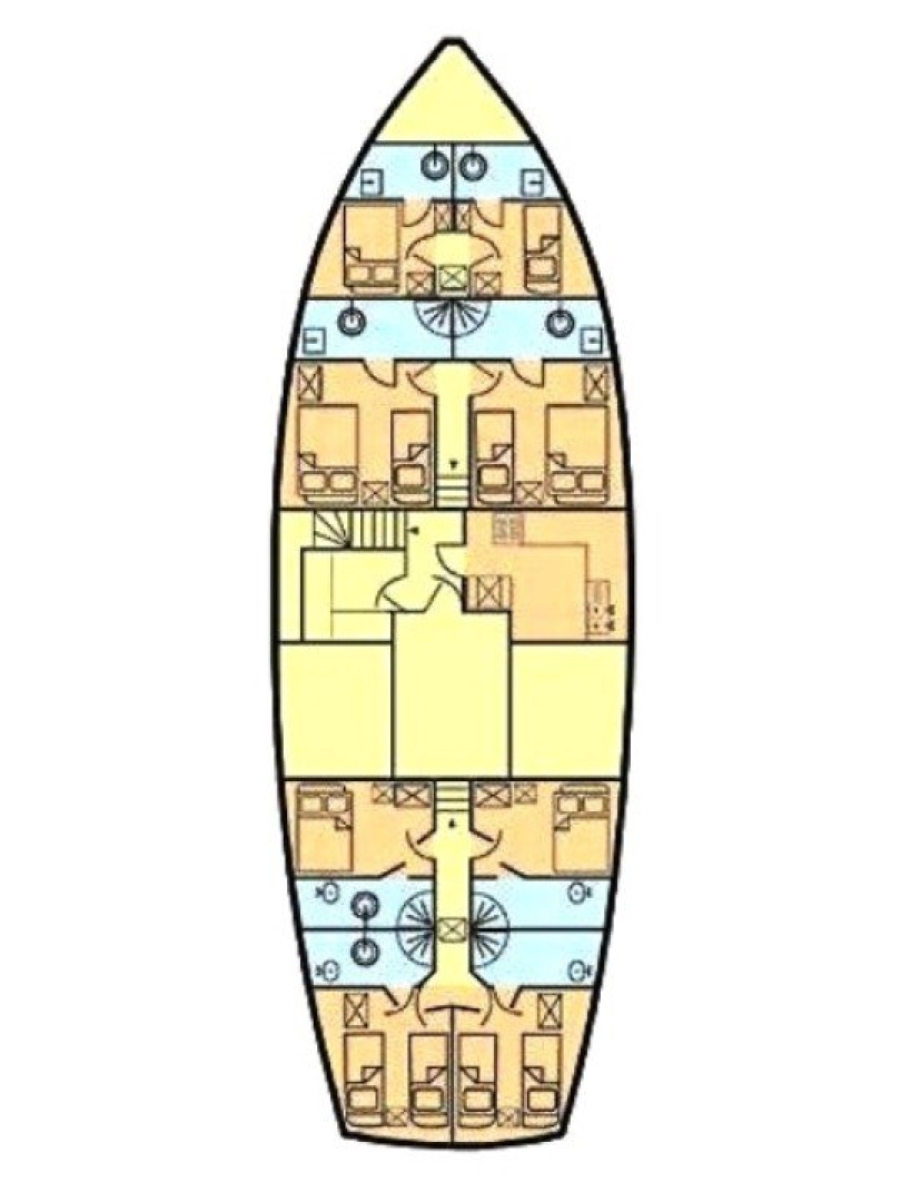 Hyra Segelbåt  med eller utan skeppare Yener-Yachts Kaštel Gomilica 