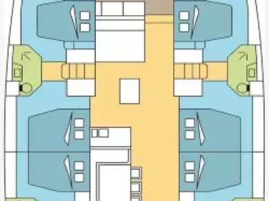 Hyr en Bali Catamarans Bali 5.4 Parham Town 