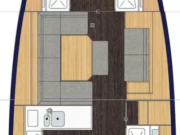 Yacht charter Pirovac billig Bavaria C45