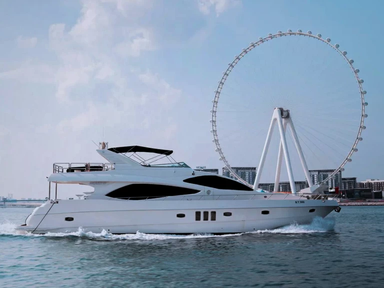 Lyx yacht för uthyrning Dubai Marina till det bästa priset 