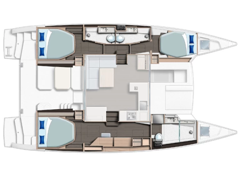 Uthyrning Katamaran  i Le Marin - Leopard Leopard 42