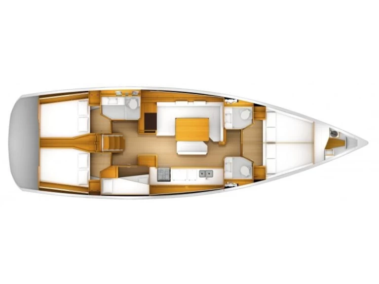 Jeanneau Sun Odyssey 519 charter bareboat eller skeppad i Nea Peramos