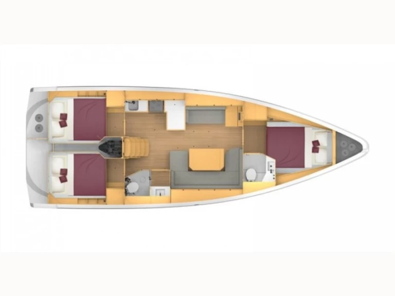 Yacht charter Punta Ala billig Bavaria C42