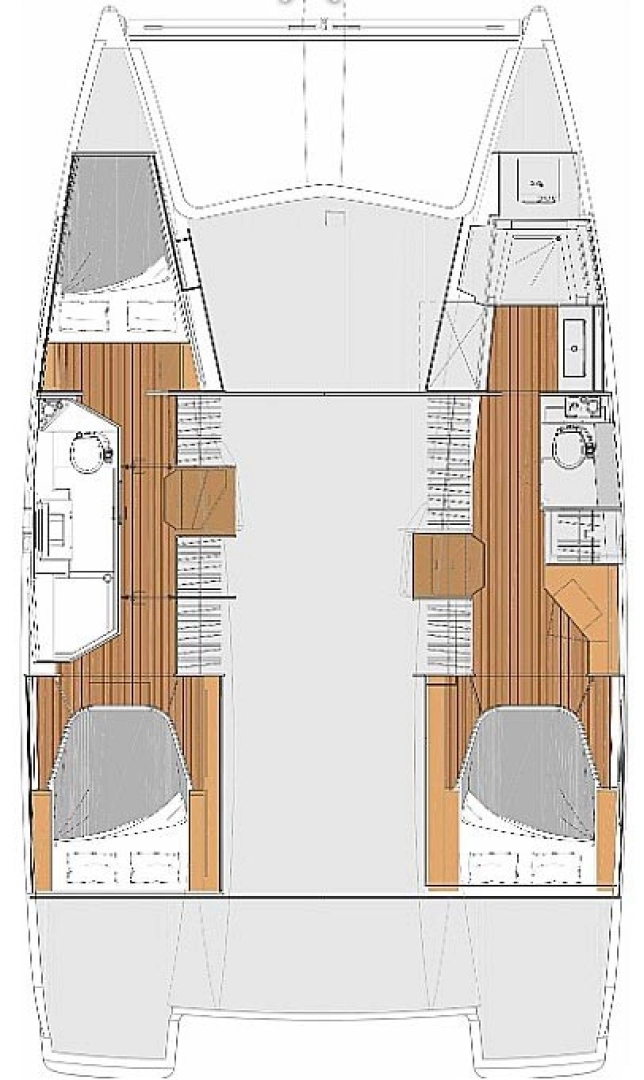 Hyra Katamaran  med eller utan skeppare Fountaine Pajot Pula  