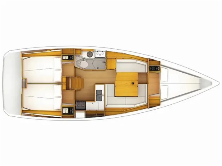 Yacht charter Alimos billig Sun Odyssey 379[G]