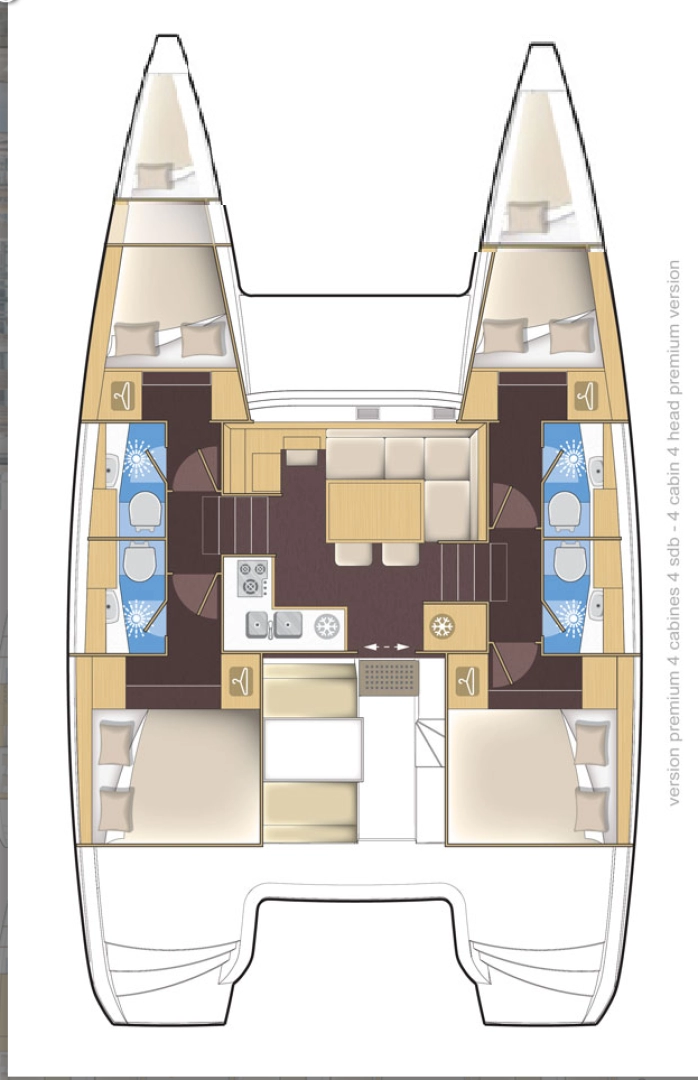 Yacht charter Biograd Na Moru billig Lagoon 39