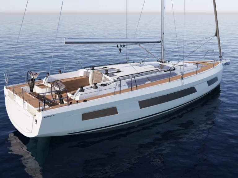 Uthyrning Segelbåt  Dufour med en båtlicens 