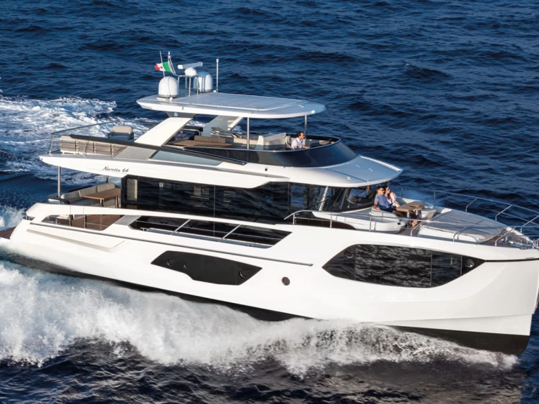 Absolute Yachts Navetta 64 charter bareboat eller skeppad i Sukošan