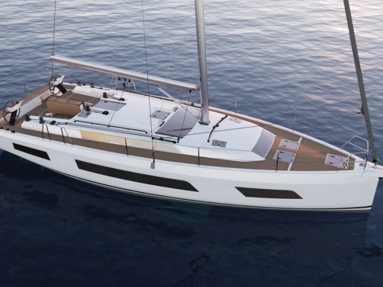 Uthyrning Segelbåt  Dufour med en båtlicens 